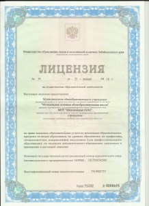 Лицензия